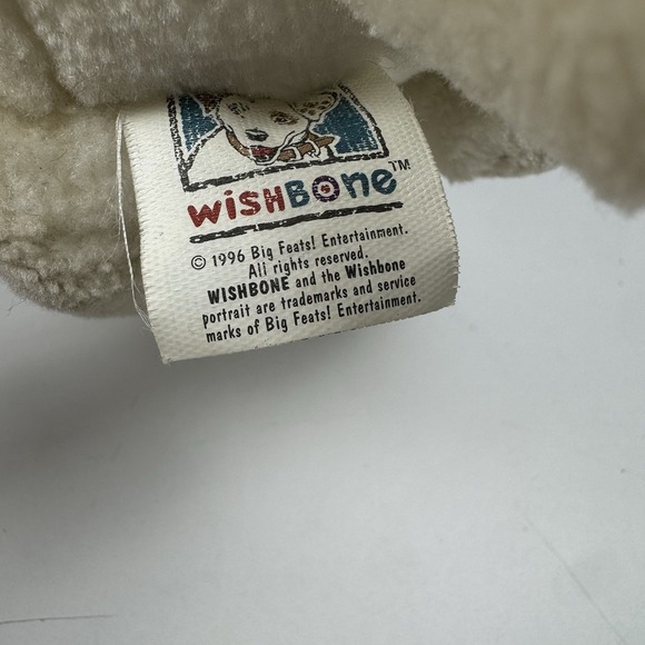 Vintage 1996 Wishbone 14" Plush Dog Jack Russell Terrier Equity Toys 90's PBS TV - Picture 2 of 16